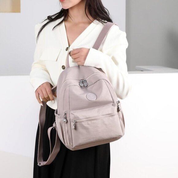 Mini Backpack Women Nylon Small Daypack Casual Travel Shopping Light main image 5
